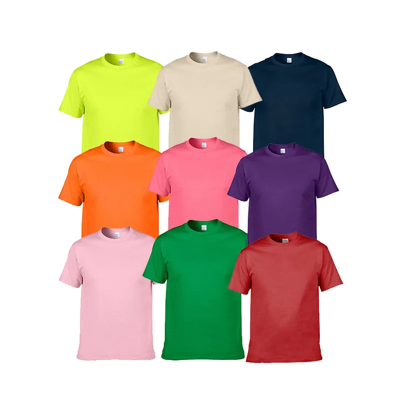 

Brand big and tall custom plus size t-shirts man O-Neck breathable tshirt plain tshirts for printing with high quality, Customized color