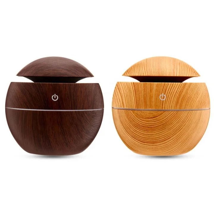 

Wintek ultrasonic 150ml new model essential oil air humidifier aroma diffuser, Light wood grain, deep wood grain