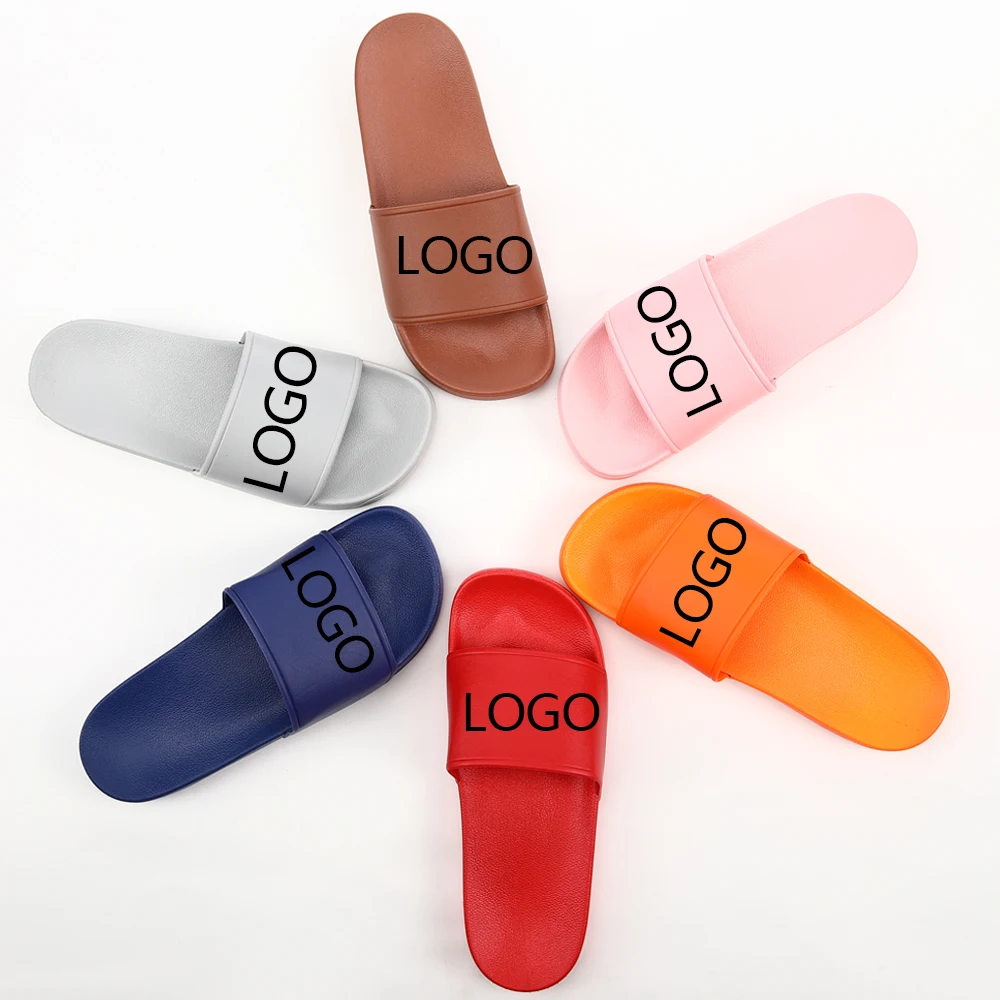 

slides custom with logo 2021 Sandal Men Ladies Sandals Design Flat Sandal Women House Printed slide slippers