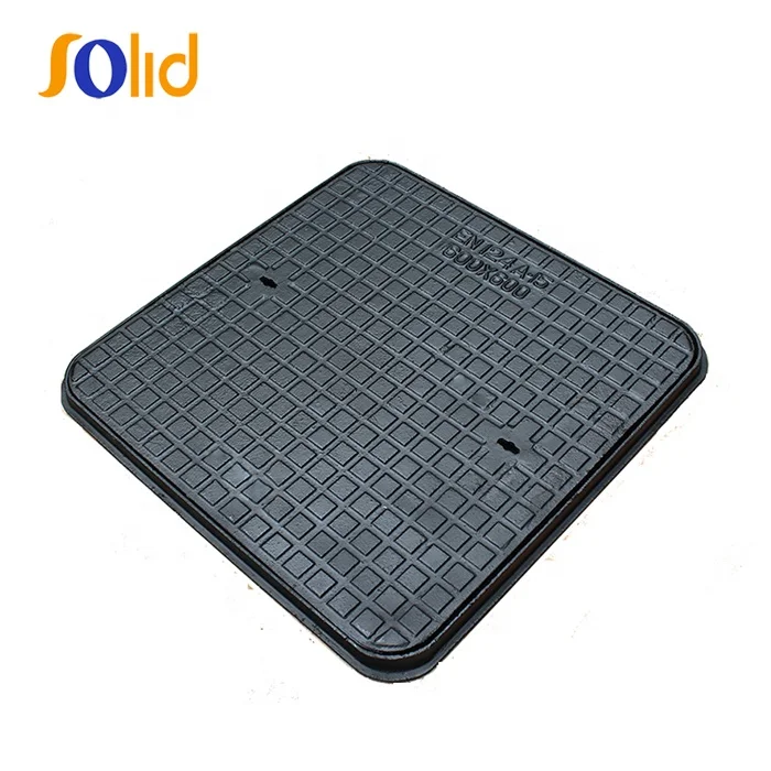 600 X 600 X 27mm A15 Cast Iron Lockable Manhole Cover & Frame