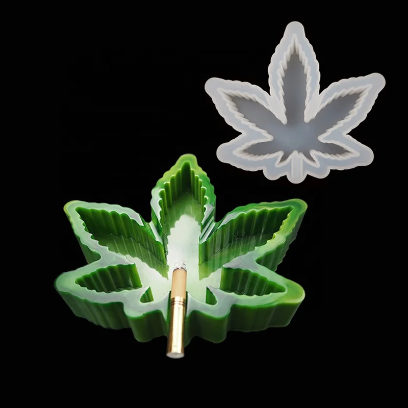 

Diy Silicone Ashtray Mold Maple Leaf Ashtray Shiny Resin Molds Maple Leaf asbak siliconen mal Cenicero de hoja de arce, White