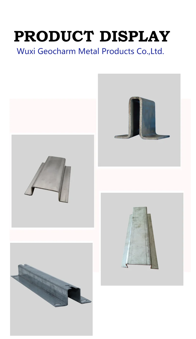 Galvanized Steel Frame Hat Channel Roofing Frame Hat Purlin - Buy ...