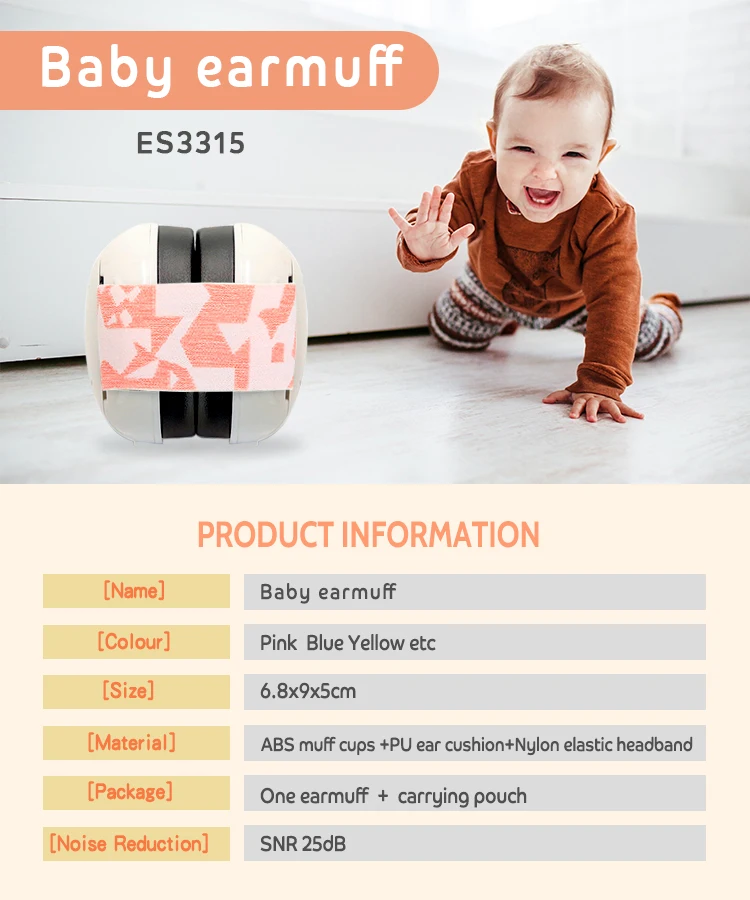 Custom Baby Ear Protection Earmuff For Sleeping Flying Buy Baby