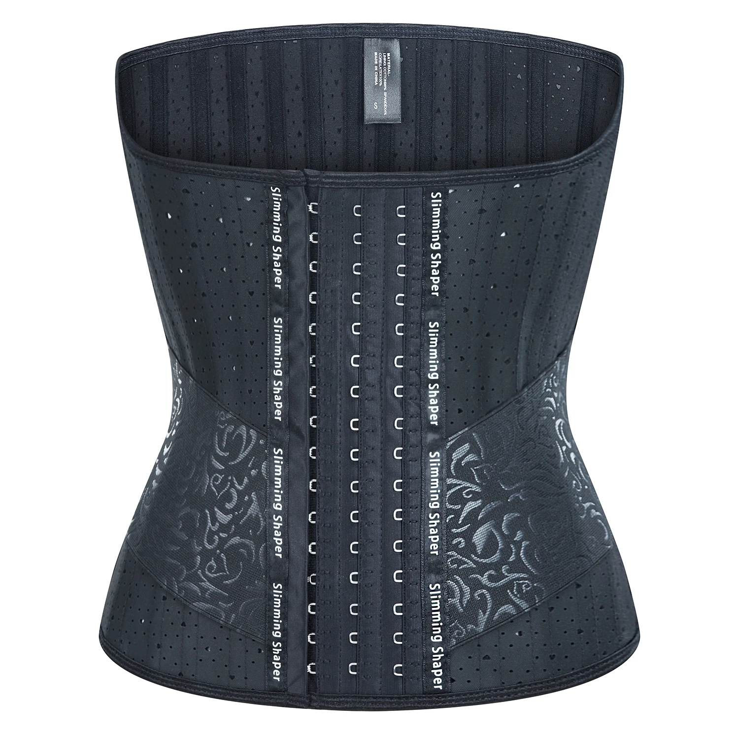 

Wholesale 25 Steel Bone Latex Waist Trainer Corset Slimming Belt Waist Shaper Fajas Colombian