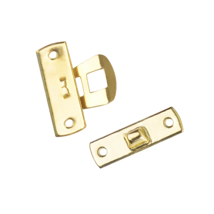 

Ivoduff Decorative Light Gold Wooden Box Lock Small Storage Gift Wood Box Lock