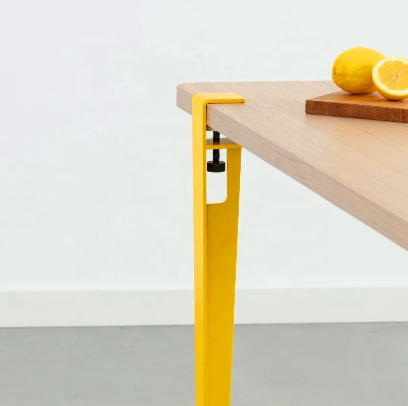 New Design Adjustable Metal Stainless Steel Coffee Table Base Desk