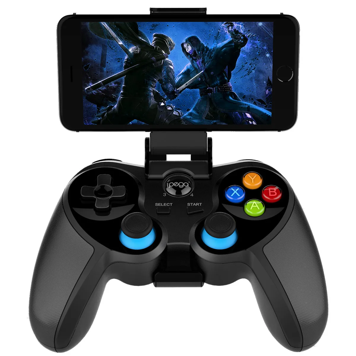 

PG-9157 Wireless BT Gamepad Gaming Controller Joystick For Android iOS Mobile Phone Tablet Joypad, Black