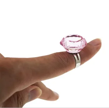 Wholesale Professional Eyelash Crystal Glue Ring Grafting Eyelash Pallet Holder Glue Ring