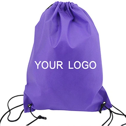 

non-woven drawstring promotional bag non woven wine bag