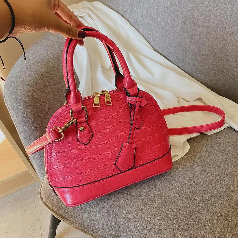 

Candy Color Shell Bags Women Luxury Handbags Ladies Shoulder Leather Messenger Bag 2022 For Women Hand Bags