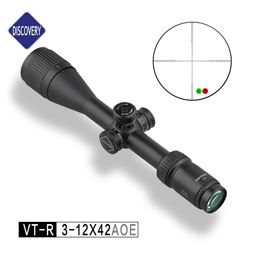 

Miras Digital Telescopica Tacticas VT-R 3-12X42AOE Segundo Plano Focal Tubo de 1 in con Montaje