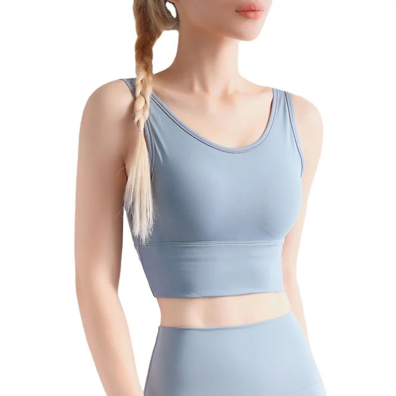 

Anti-glare and shockproof gather yoga bra, Picture