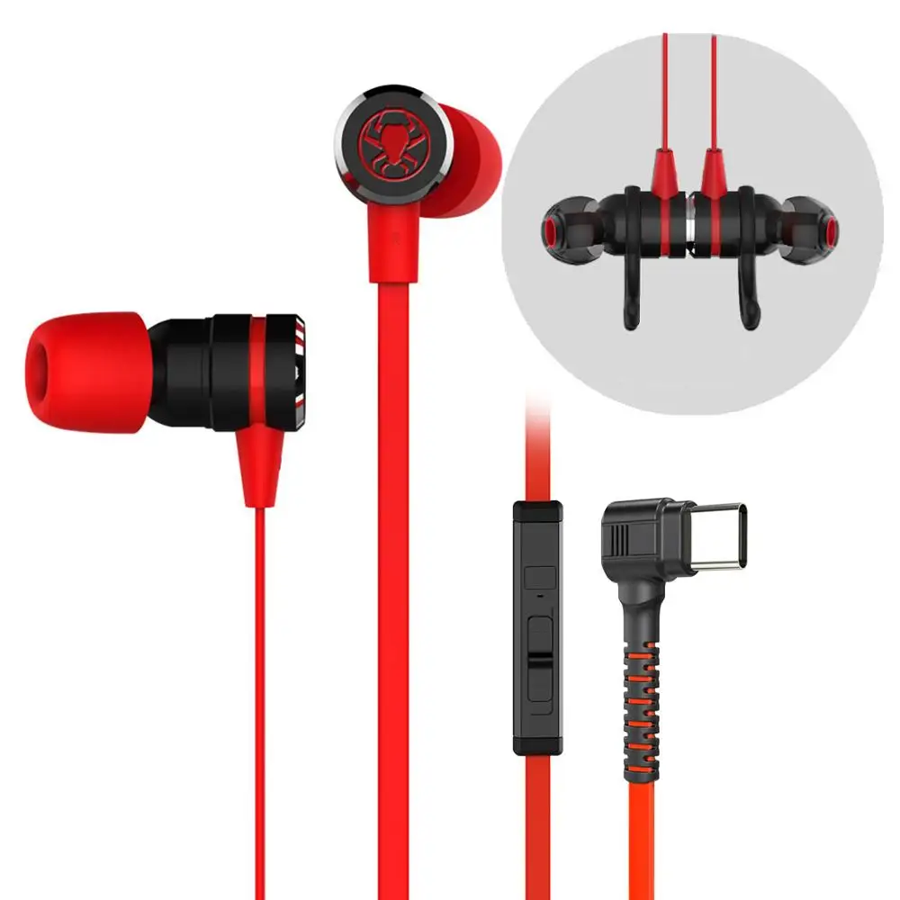 

Plextone G20 type C connector gaming earphone Type C jack gaming headset PC gaming earphone for PUBG