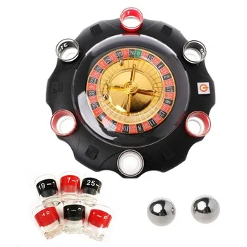 

Wholesale Adult Games Drinking Party Roulette Drinking Game Set juegos de beber, As pic