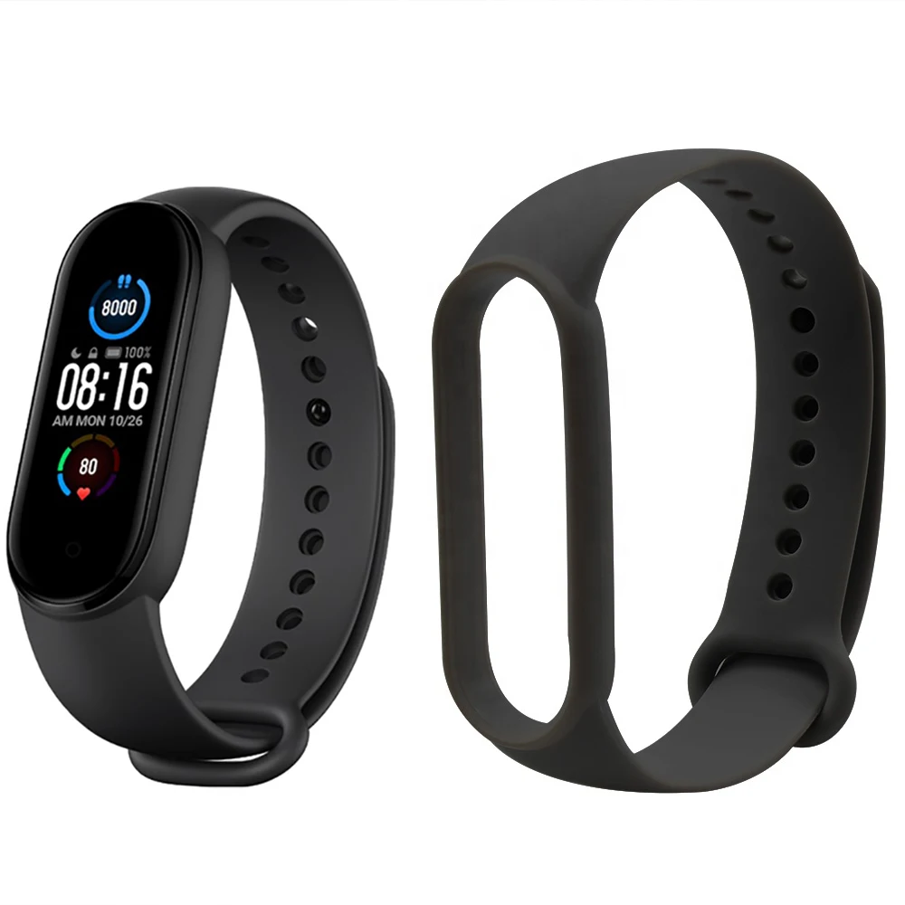 

2021 new cheap android touch wrist bracelet fitness xiaomi mi band 5 global smart watch