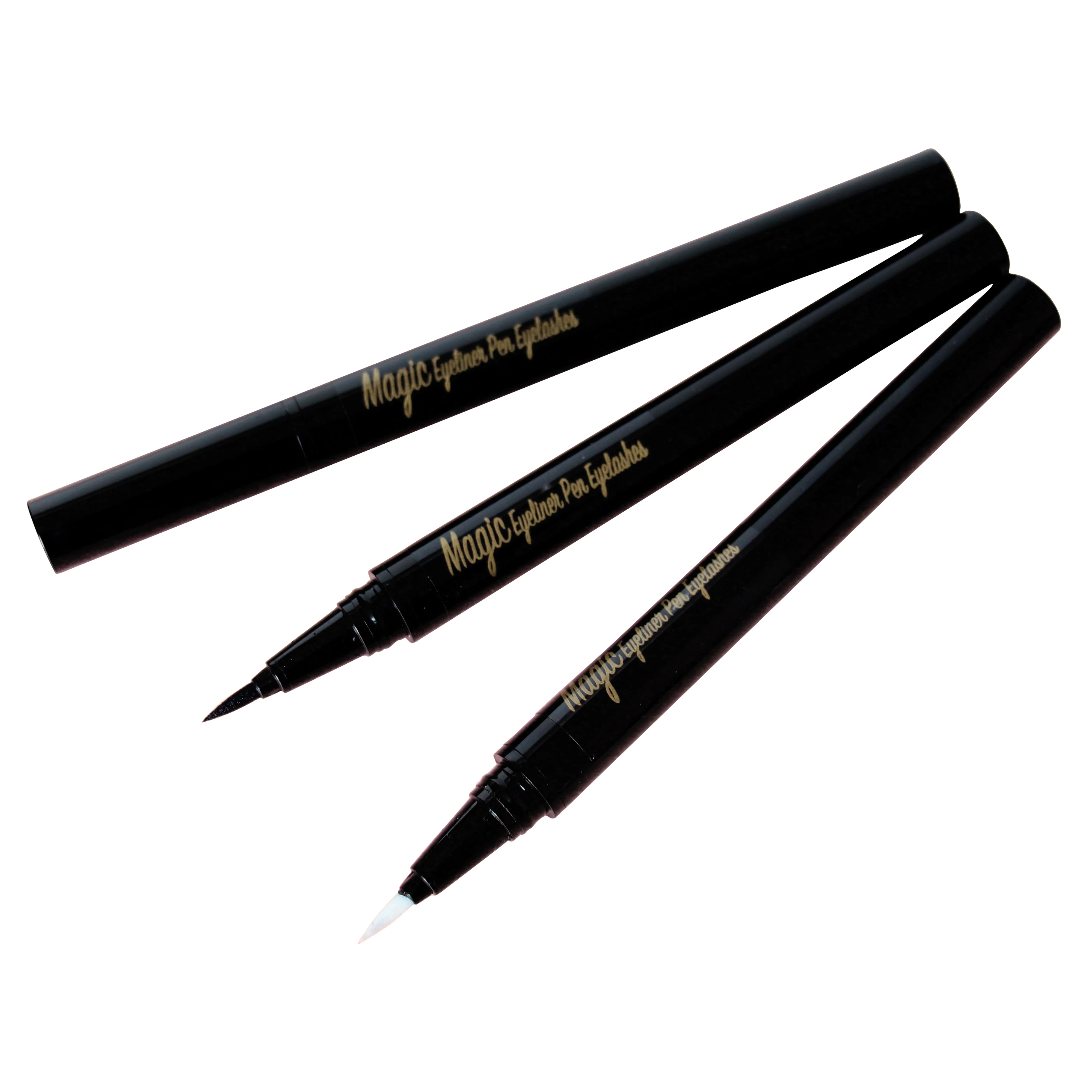 

2021 new arrival magic eyeliner pencil waterproof tube glue, Black