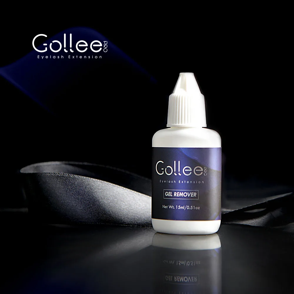 

Gollee eyelash cream remover Lash Adhesive Glue Eyelashes Extension Remover Gel Eyelash, Clear color eyelash extension glue remover