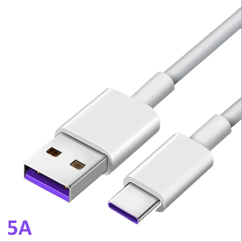 

Phone Fast Charging 5a Usb Cable Tipo c Data Line Kabel Cargador Para Celular Cavo C Type Tpe Data Cable For Huawei, Option
