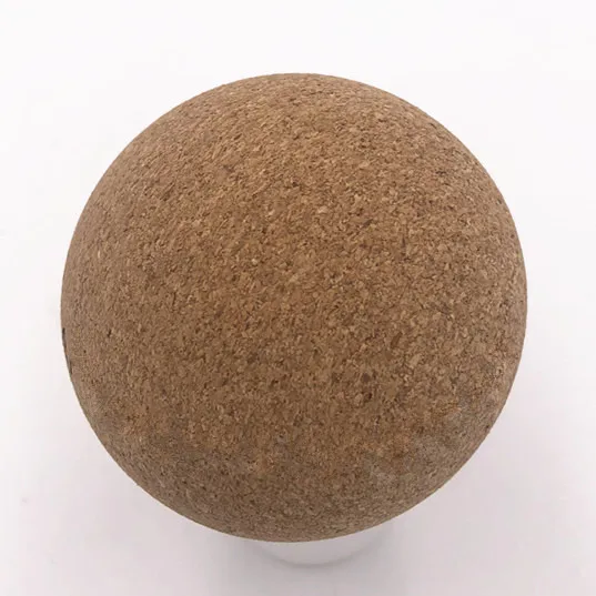 HOT SALE CORK YOGA BALL  DIA 60mm with customer logo.