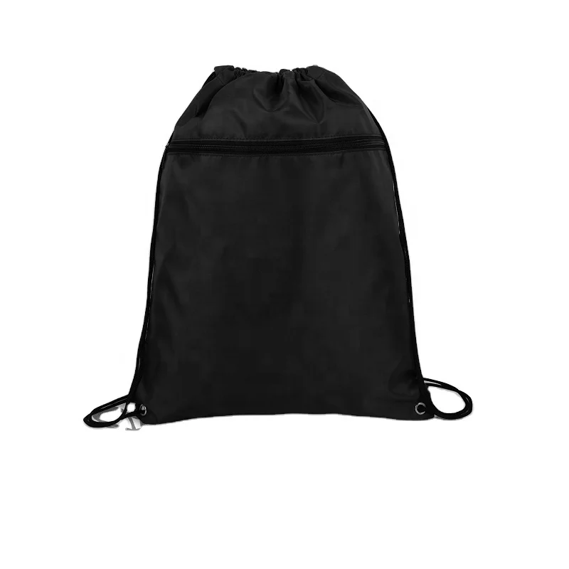 

Logo Custom Cheap Nylon String Backpack Gym Sack String Bags