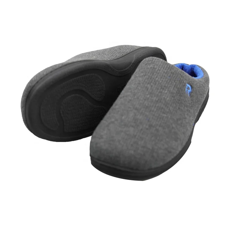 
Online Hot-selling Style Custom Logo Memory Foam Slip On Winter Indoor Bedroom Slippers for Men 