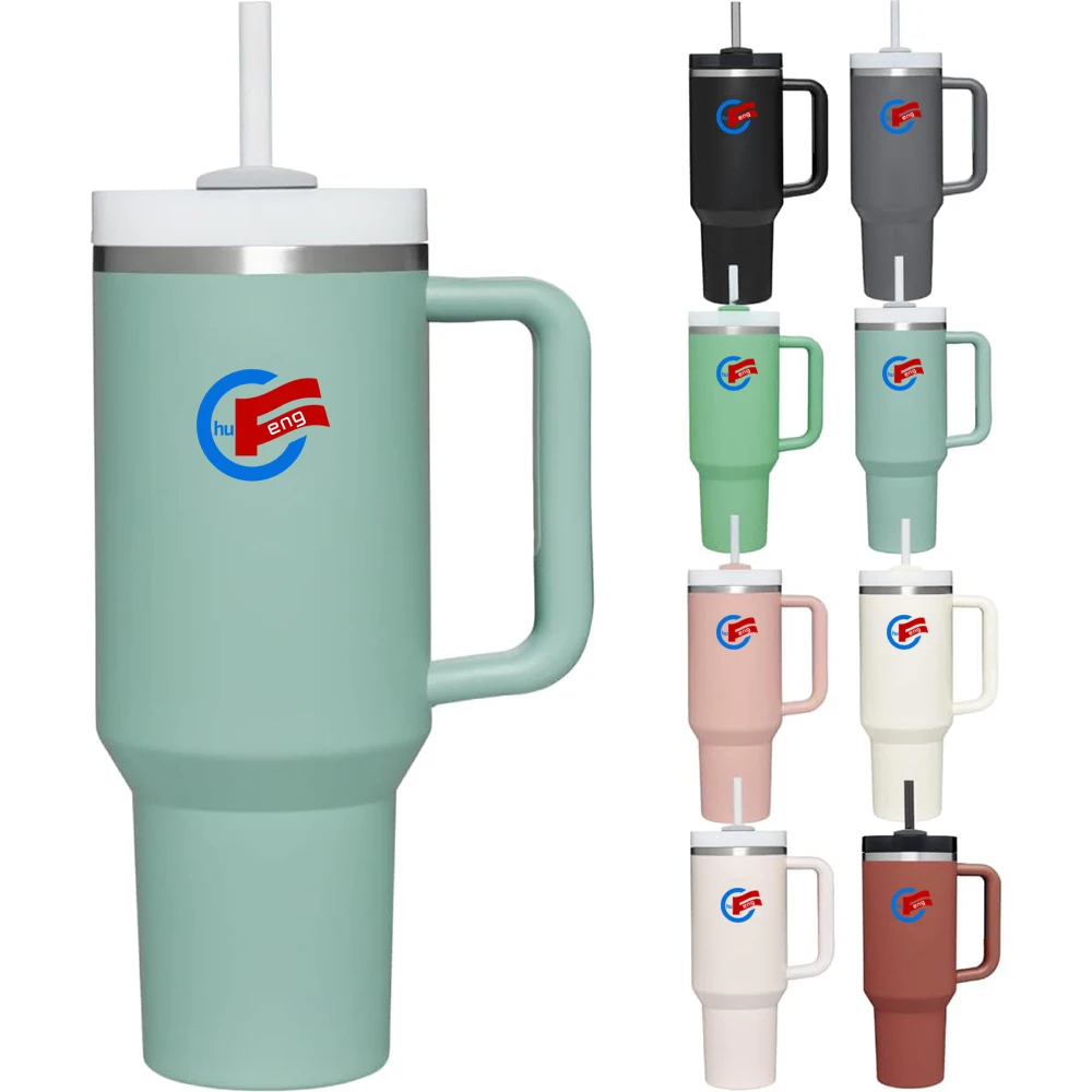 

CHUFENG 40oz Hot Sell Custom Adventure Reusable Vacuum Thermos Insulated Quencher Hydro Cups