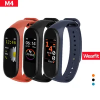 

good quality M4 fitness activity tracker bluetooth smartwatch heart rate monitor blood pressure sport smart bracelet