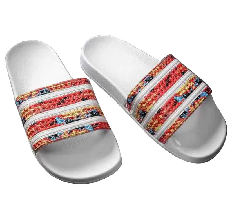 

Custom Slide women Sandals men Slide slippers Stripe