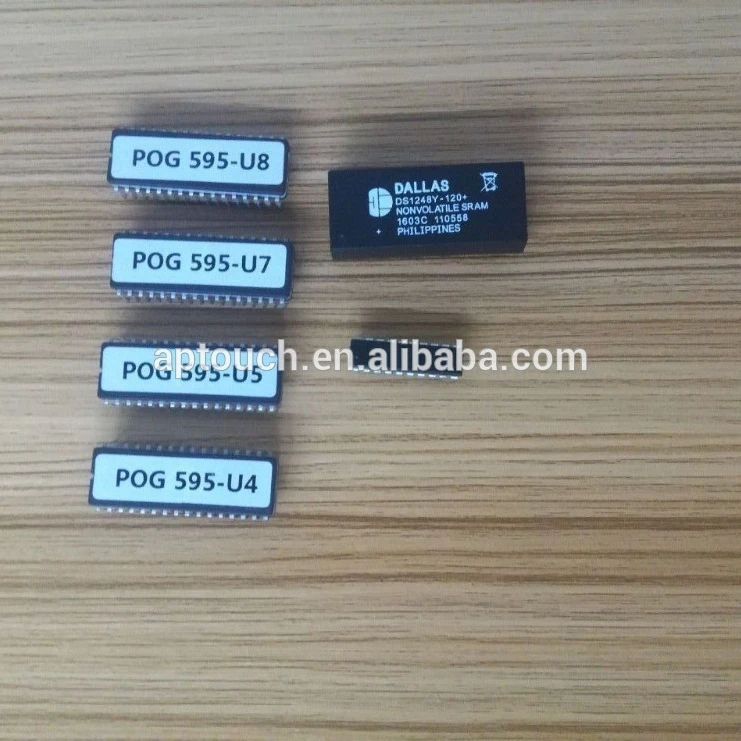 

software chips U4.U5.U7.U8.U45.U3 use for T340 game boards