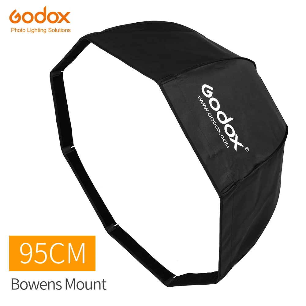

Godox SB-UE 95cm 37in Portable Octagonal Umbrella Softbox with Bowens Mount for Godox Studio Flash DE300 DE400 SK300 SK400, Other