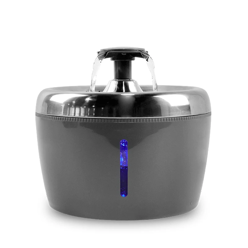 

high quality cats dogs water dispenser automatic water dispenser pets, Silver