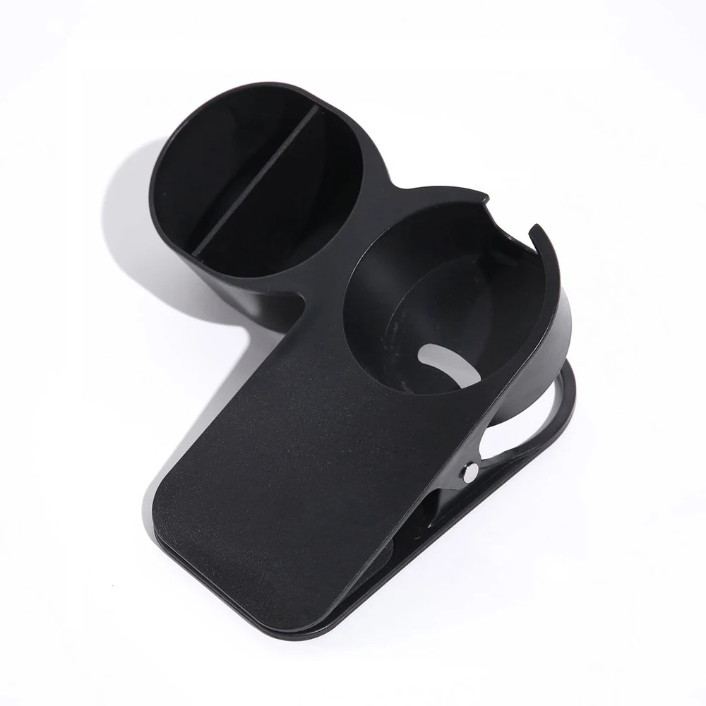 

New Type Plastic Upgraded Table Desk Side Coffee Mug Soda Tea Drinking Bottle Water Cup DIY Glass Clamp Storage Saucer Clip