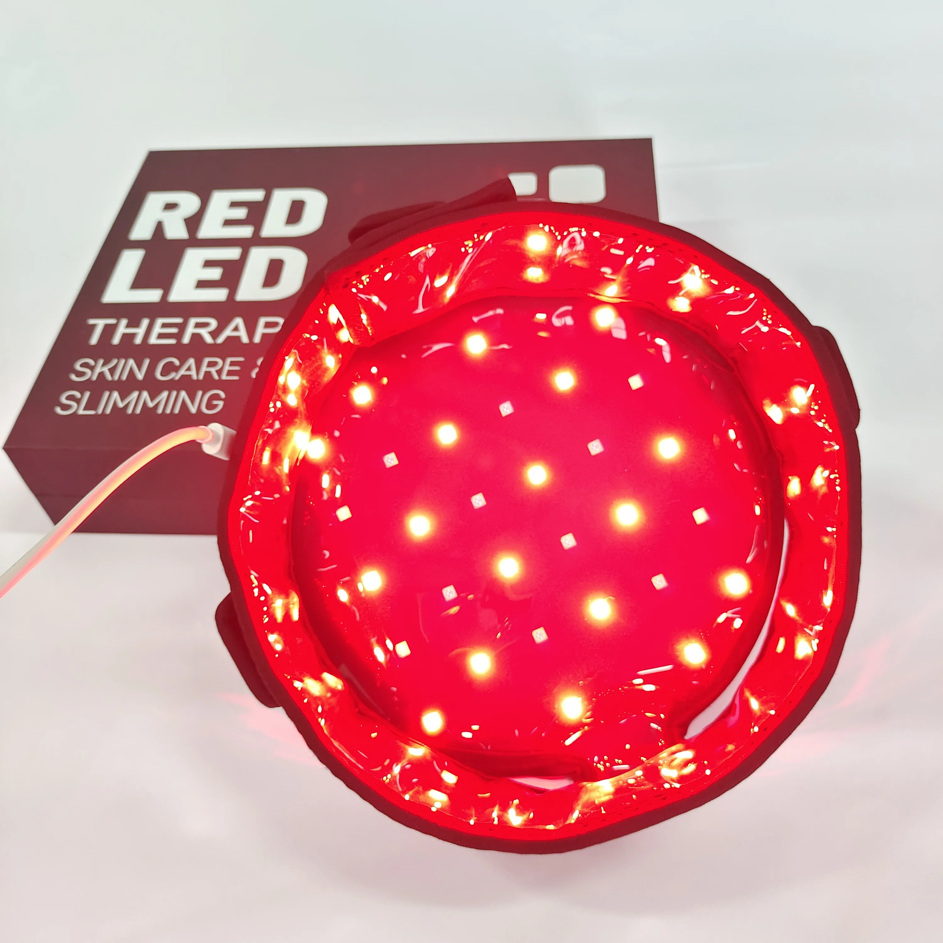 

Red Light Therapy Helmet Hair Growth Hat Red & Infrared Light Therapy Device for Hair Loss Treatment (SMD LED), Black