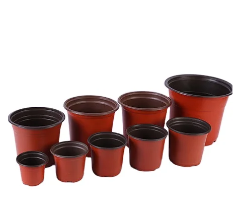 

plastic plants nursery seedling soft cheap grow garden planting flower pot