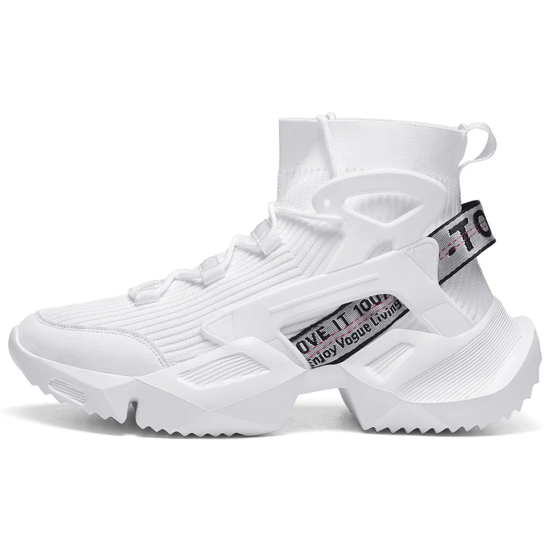 

Original Quality Colorful Soft Lightweight Chaussure Enduring Aieda Men Sport Shoes Fashion, Black, white and white
