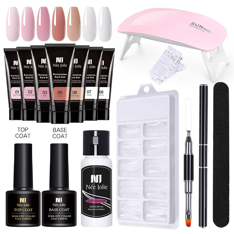 

Best Quality China Manufacturer Nails Uv Gel Nail Polish Set Lamp