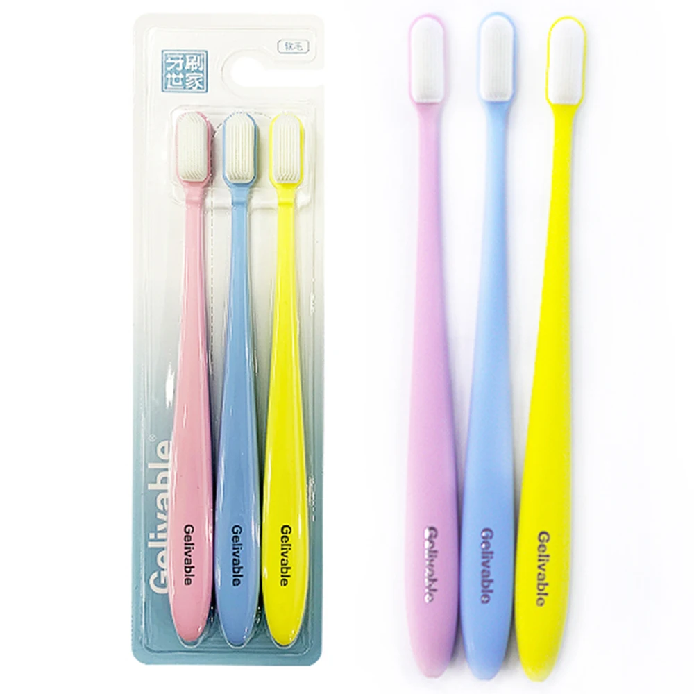 

bristle nano toothbrush for sensitive teeth deep clean home use custom, Customized color