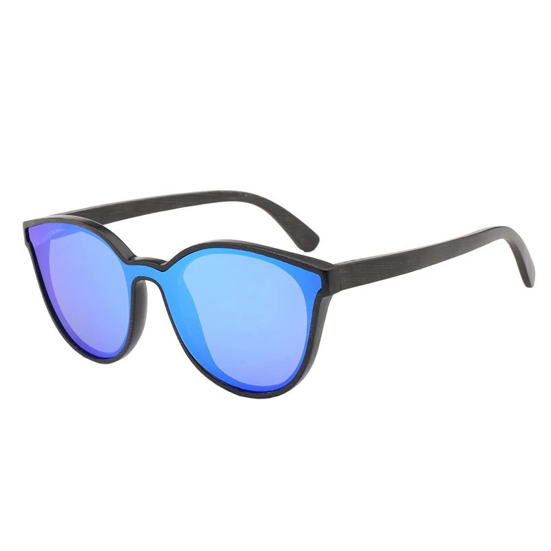 

2022 New Hot Sell Bamboo Wood Glasses Logo Men Women Polarized Logo Luxury UV 400 Sunglasses, 4 colors