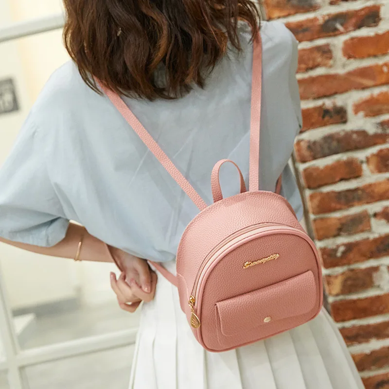 
PU Leather Backpack Women Female Shoulder Bag Women Backpacks Fashion Leather Backpack Women 