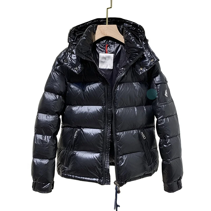 

New Fashion Moncleres Glossy Bubble Detachable White Duck Down Thick Puff Jacket Winter Coat Women Ladies