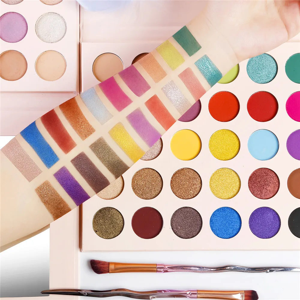 78 colors makeup eyeshadow palette