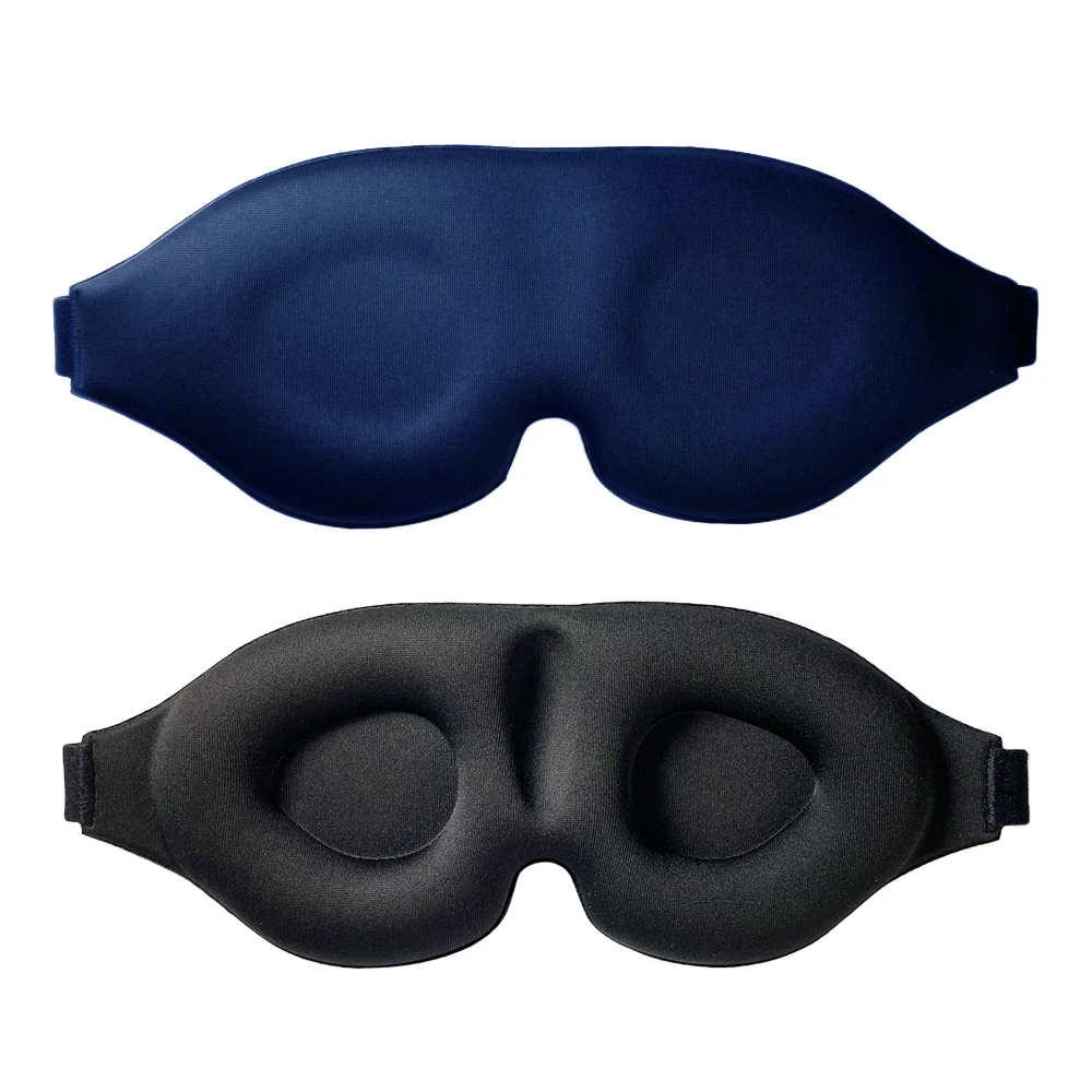 

EyeMask for Men Women, 3D Contoured Cup SleepingMask & Blindfold, Concave Molded Night Sleep eyeMask