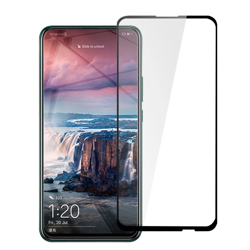 

factory to provide Products sell like hot cakes Complete coverage for huawei y9 prime 2019 Tempered glass Screen protection film