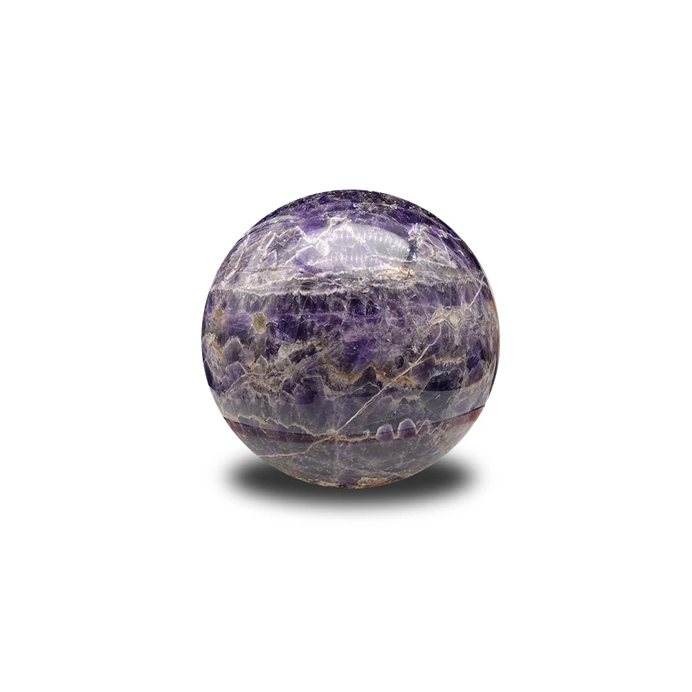 

Wholesale Natural Dream Amethyst Sphere Chakra Polished Crystal Stone Balls