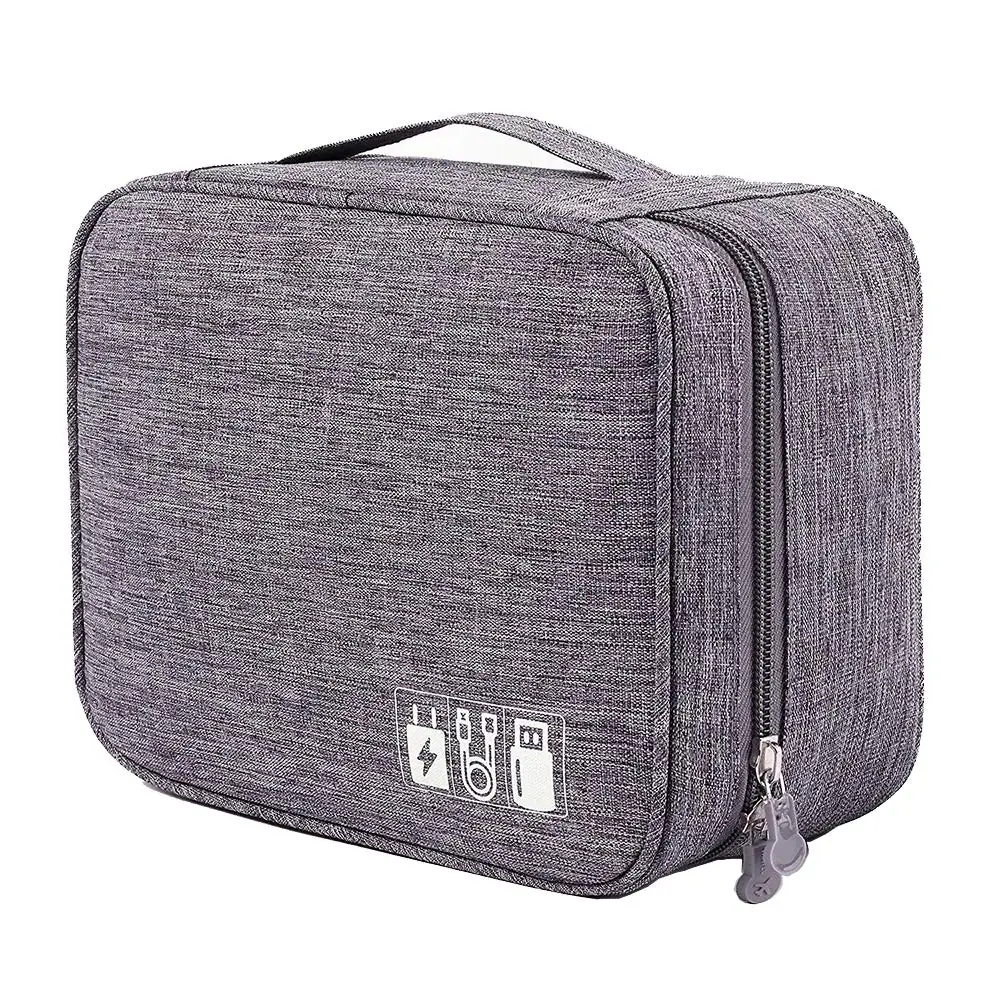 

OEM Factory Twinkle Digital Cable Storage Bags Large Capacity Luggage Makeup Organizer Bag