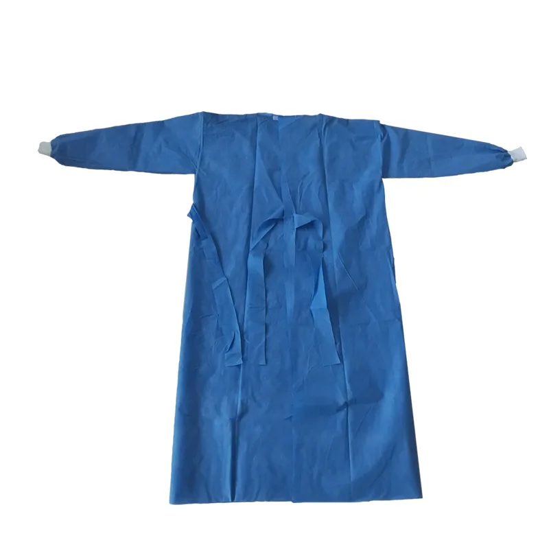 
Wholesale Hospital Surgical Disposable Suit PPE Equipment Isolation Gown  (1600074482464)