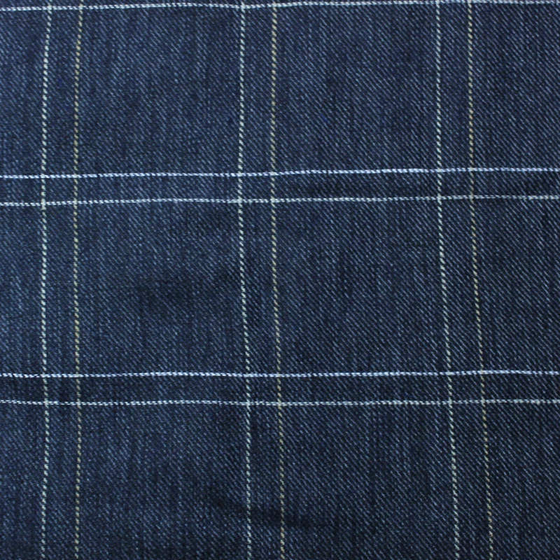 
Wholesale high quality 185gsm 140cm width tencel linen blend check fabric for men suit YARN DYE CHECK 