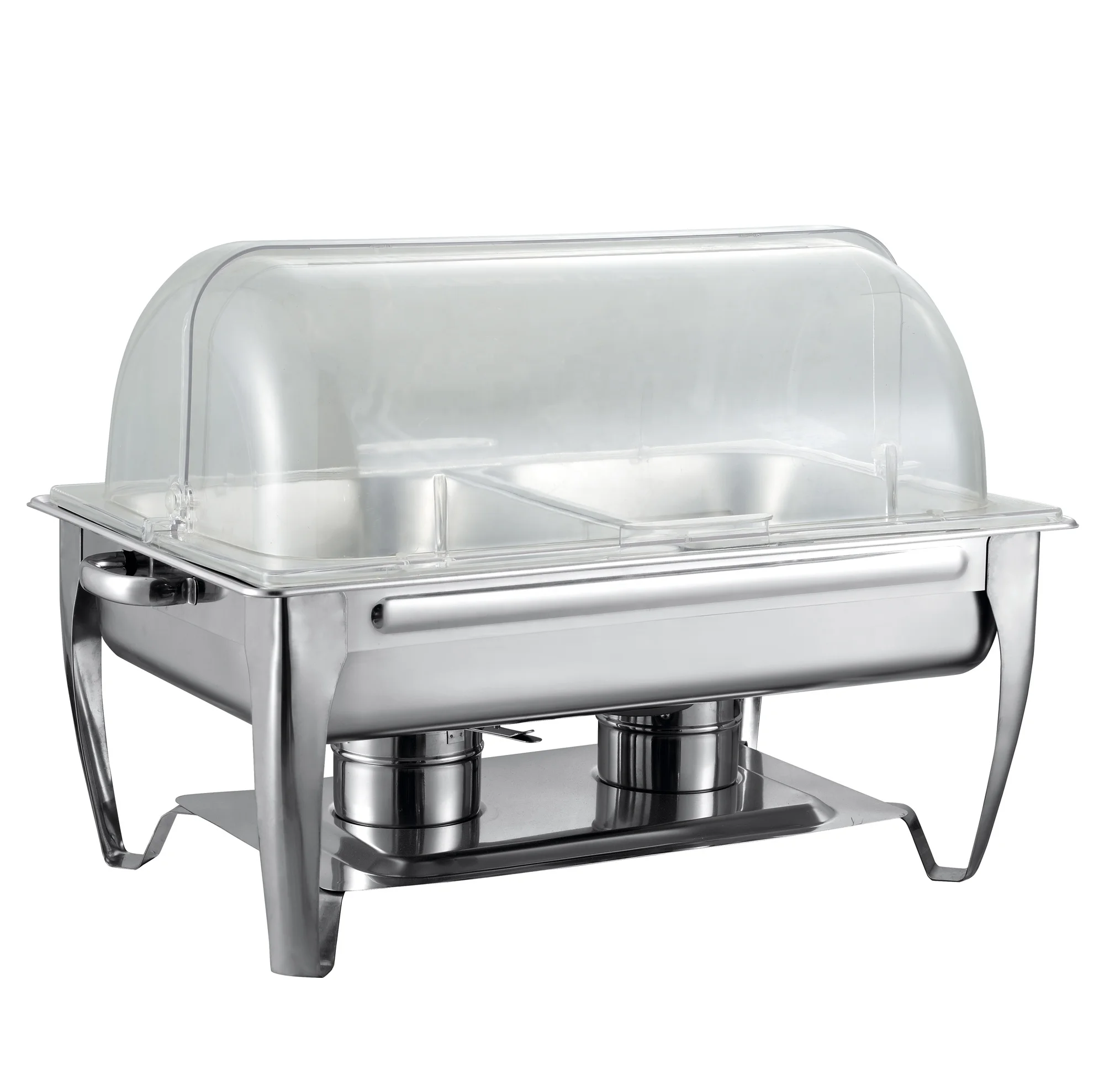 Roll Top Electric Chafing Dish With Plastic Cover Buy Electric