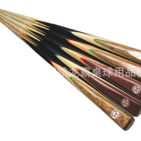 

Wholesale [Dragon Ba] 10MM small head Snooker cue black eight table billiard cue, Colorful