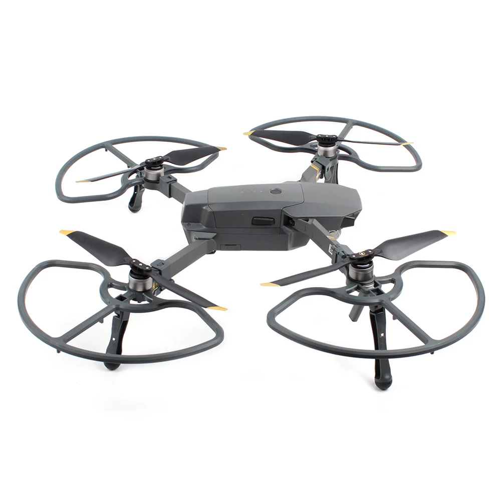 

DJI Mavic Series 8330 8331 Propeller Guard Protector Bumper w/ Foldable Landing Gear for DJI Mavic Pro/Alpine White